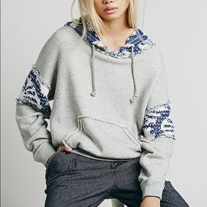 Free People hooded sweater